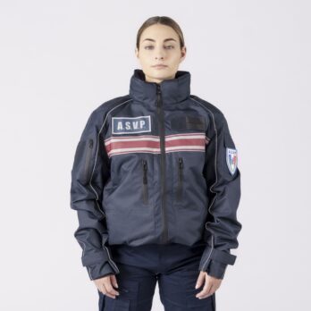 Blouson FUSION tous temps - doublure polaire amovible Bande bordeaux