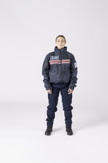 Blouson FUSION tous temps - doublure polaire amovible Bande bordeaux – Image 6