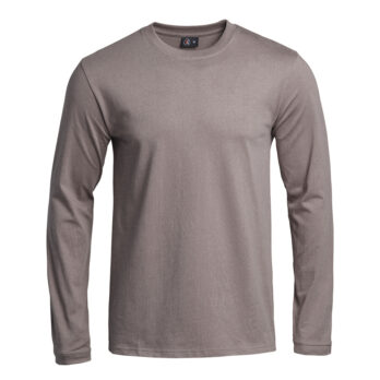 T-SHIRT STRONG MANCHES LONGUES BRUN TERRE DE FRANCE - XS