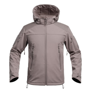 VESTE SOFTSHELL V2 FIGHTER BRUN TERRE DE FRANCE - XS