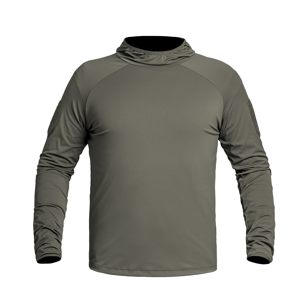 HOODIE INSTRUCTOR X-MOVE VERT OLIVE - XS