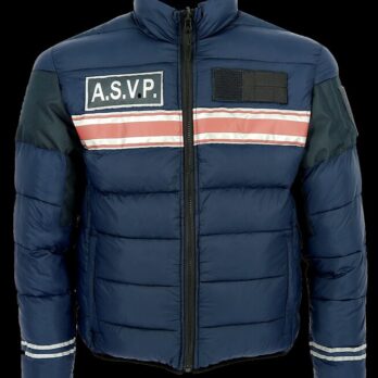 Doudoune GRAVITY - Bande bordeaux - ASVP