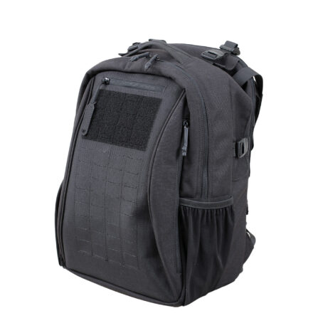 Sac à dos avec porte plaque extractible 1000D nylon noir – Image 2