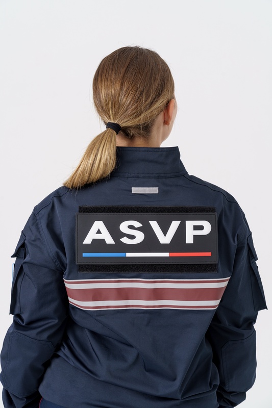 2 Blouson été SUMMER Bande bordeaux ASVP Blouson été SUMMER Bande bordeaux ASVP – Image 2