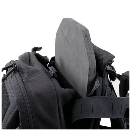 Sac à dos avec porte plaque extractible 1000D nylon noir – Image 5