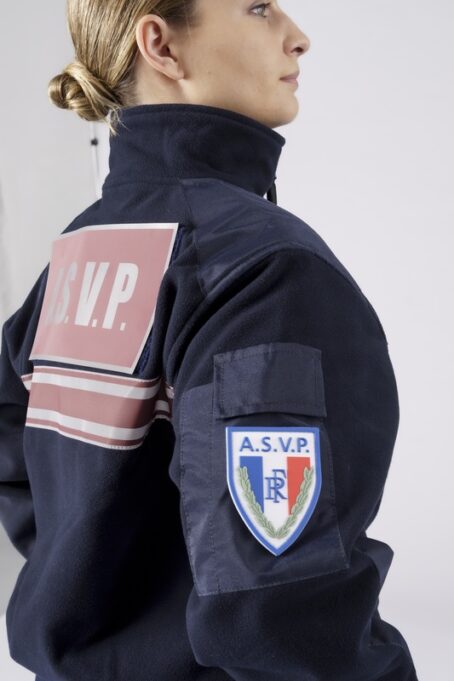 Blouson polaire "Suprême" membrané Bande bordeaux - ASVP – Image 3
