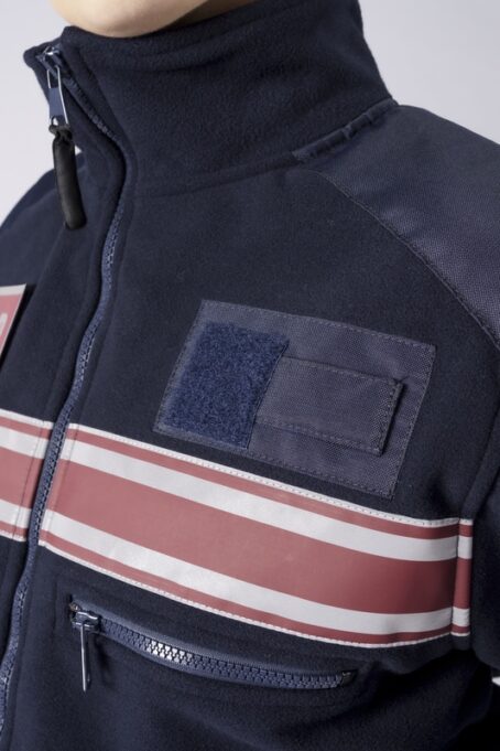 Blouson polaire "Suprême" membrané Bande bordeaux - ASVP – Image 5