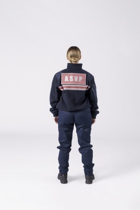 Blouson polaire "Suprême" membrané Bande bordeaux - ASVP – Image 7
