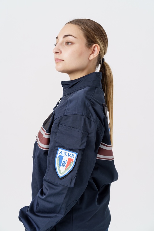 3 Blouson été SUMMER Bande bordeaux ASVP Blouson été SUMMER Bande bordeaux ASVP – Image 3