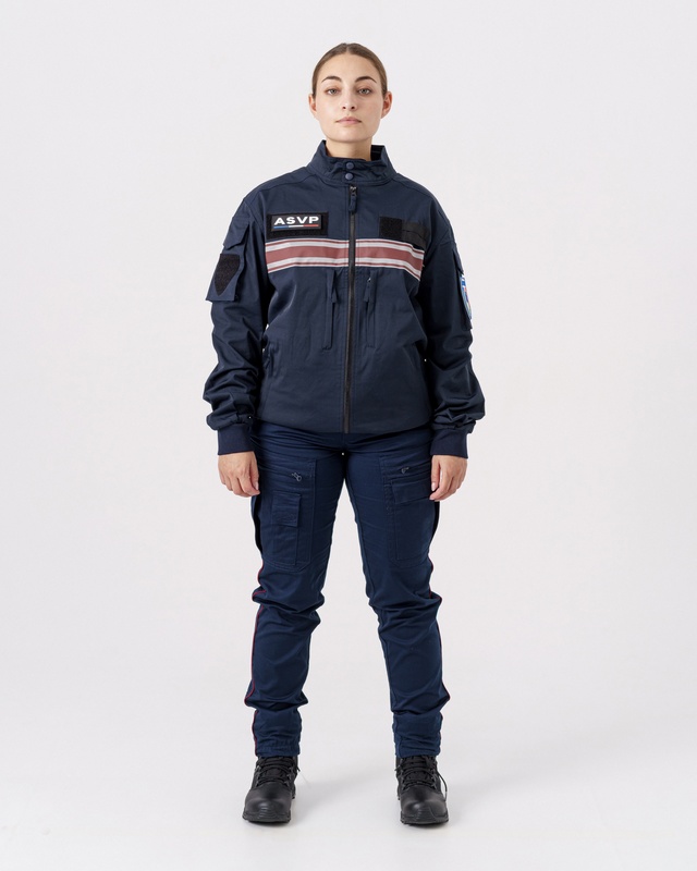 5 Blouson été SUMMER Bande bordeaux ASVP Blouson été SUMMER Bande bordeaux ASVP – Image 5