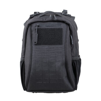 Sac à dos avec porte plaque extractible 1000D nylon noir