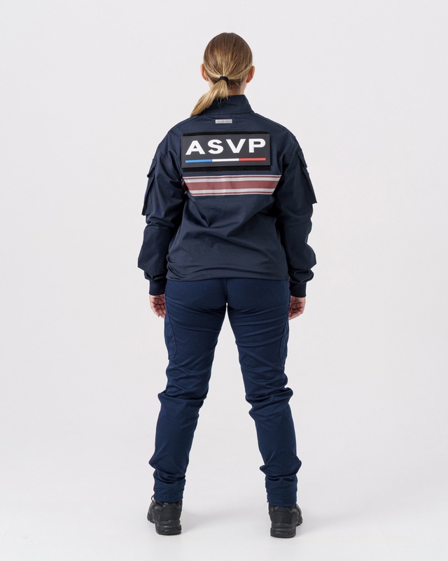 6 Blouson été SUMMER Bande bordeaux ASVP Blouson été SUMMER Bande bordeaux ASVP – Image 6