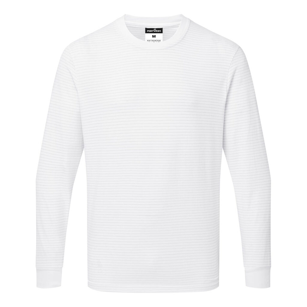 T-shirt manches longues antistatique ESD