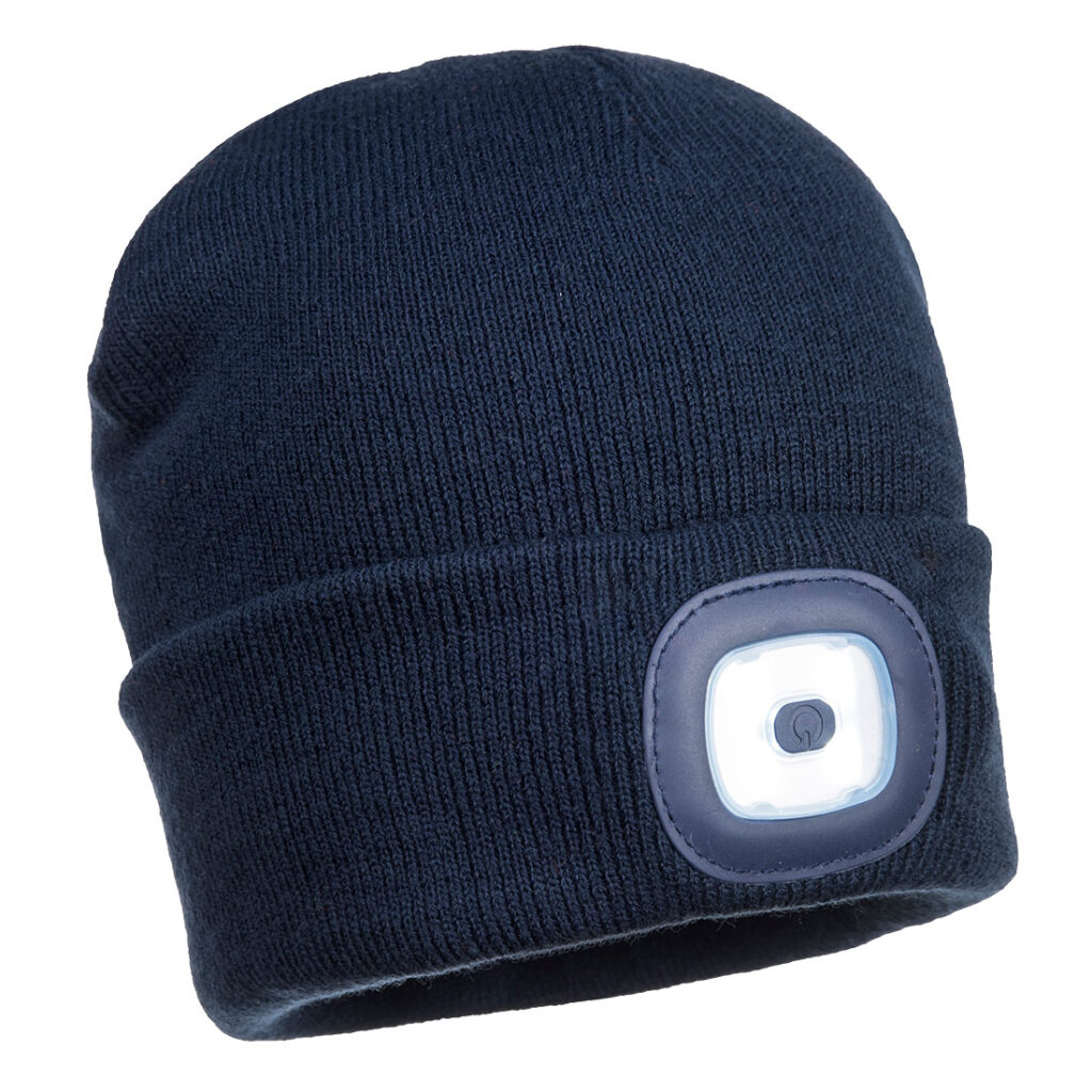 Bonnet Beanie avec lampes LED