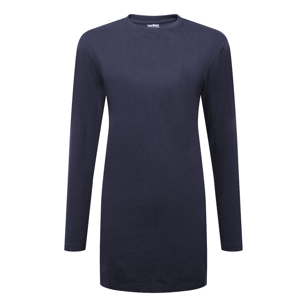 T-shirt femme coton coupe large manches longues