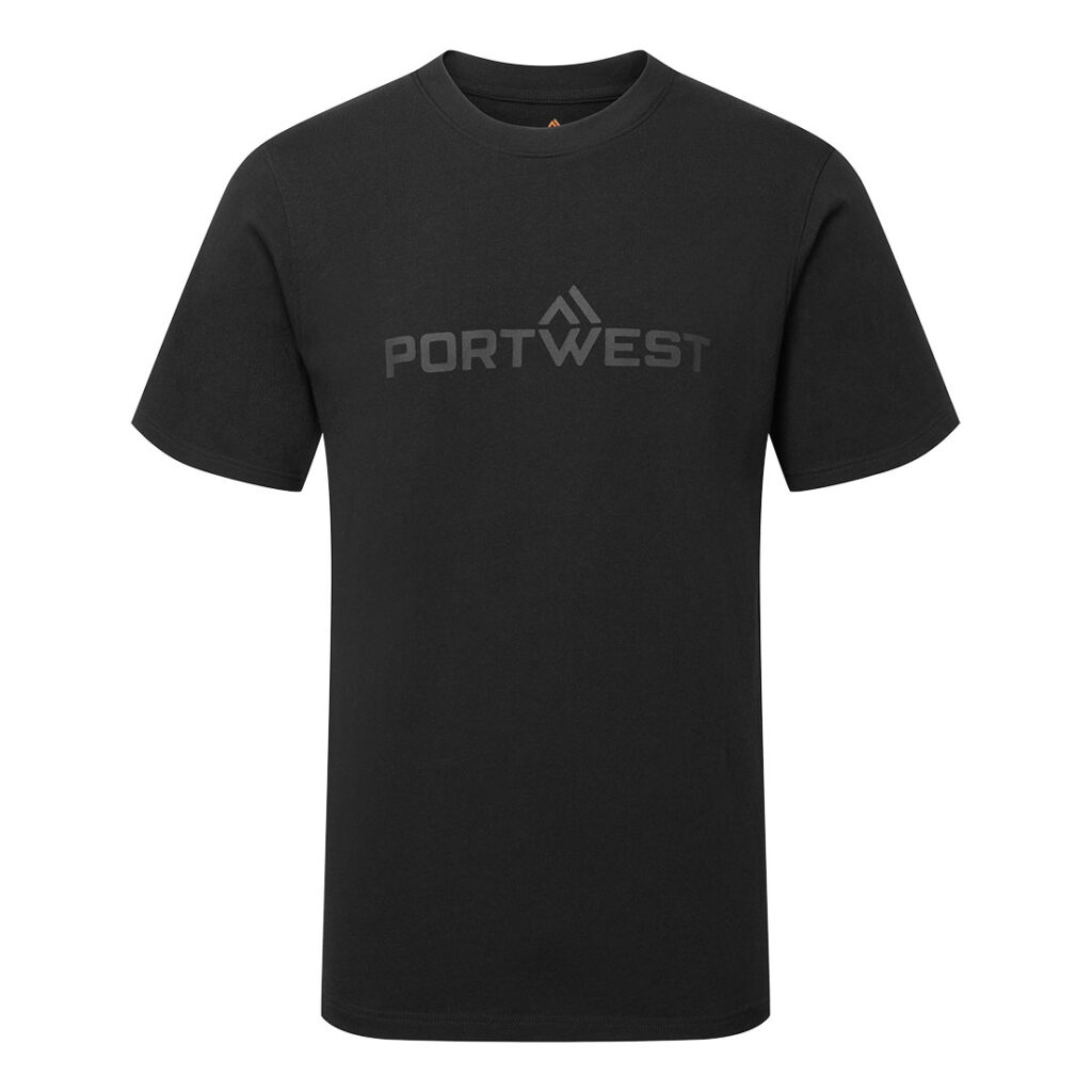 T-shirt en coton Portwest manches courtes