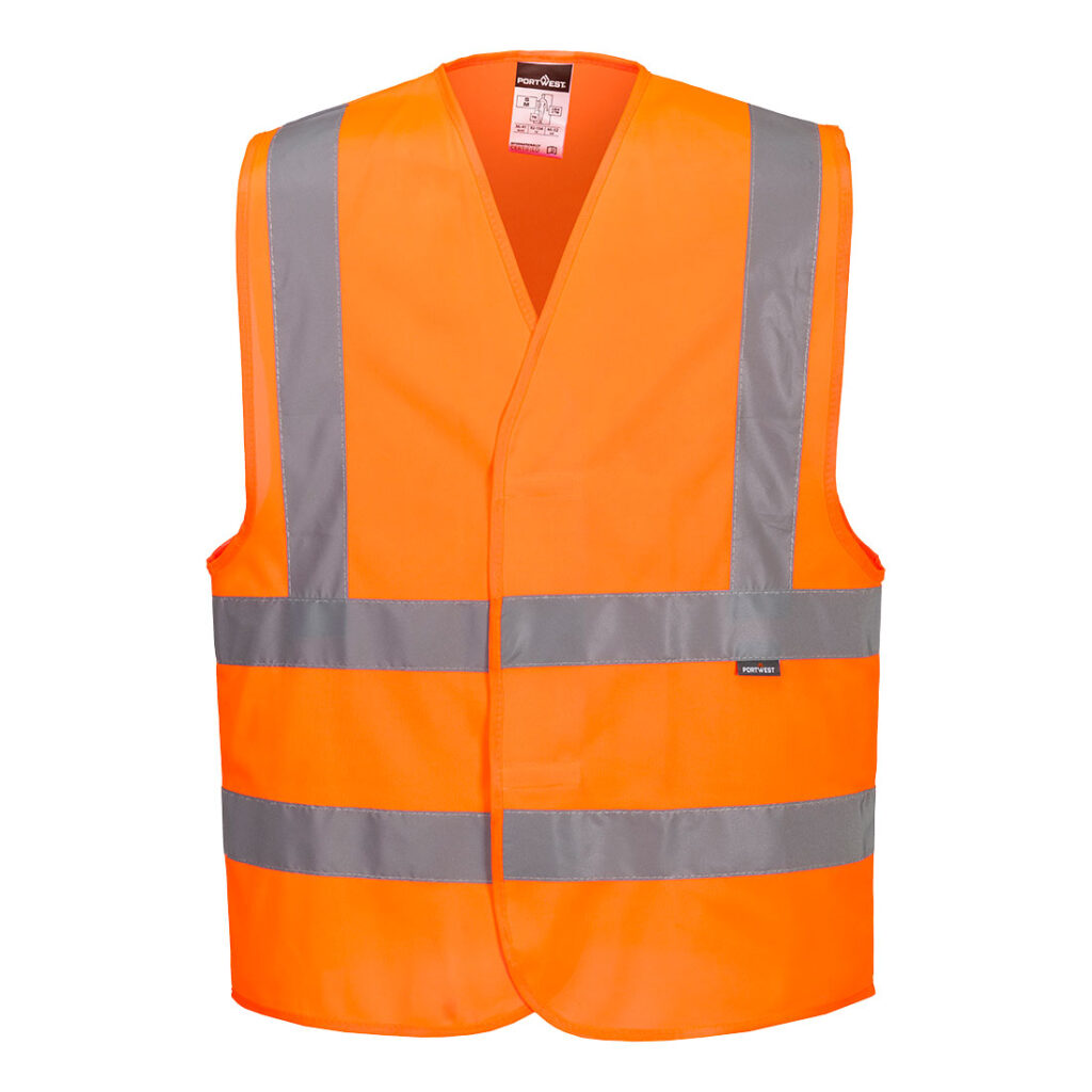 Gilet Haute-Visibilité Baudrier Double Ceinture