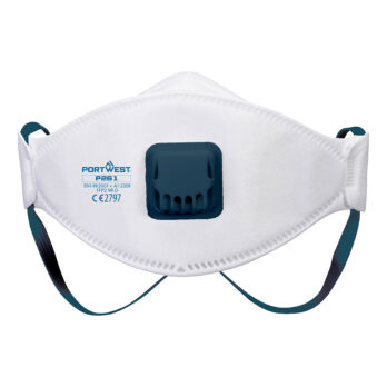 Masque respiratoire FFP2 pliable avec valve – modèle Dolomite (boîte de 10)