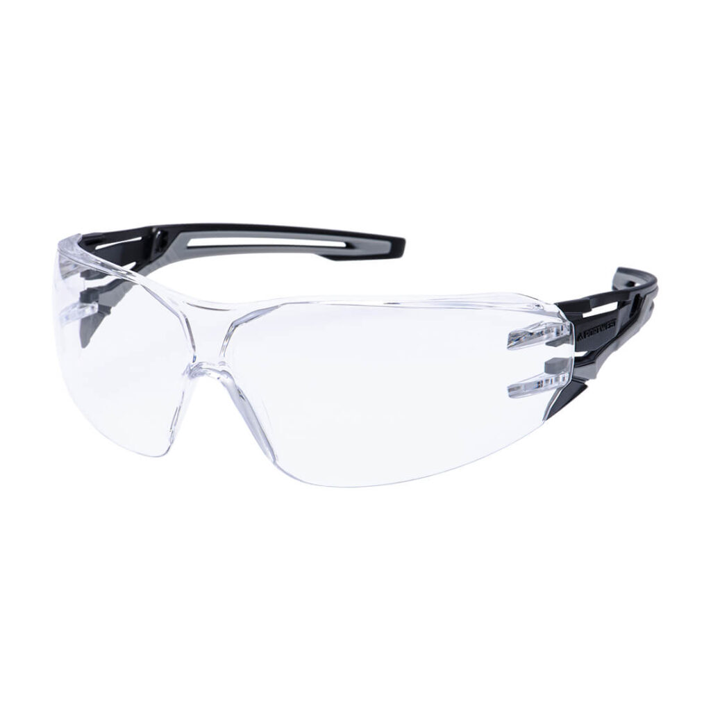Lunettes de protection enveloppantes anthracite