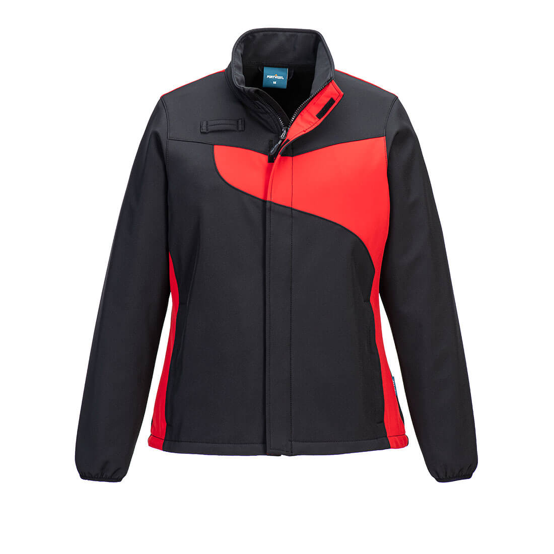 PW278BDR PW2 Softshell pour femmes (2L) Noir/Rouge PW2 Softshell pour femmes (2L)