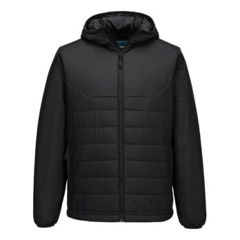 Hooded Insulated Baffle Jacket