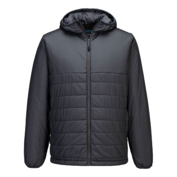 Hooded Insulated Baffle Jacket