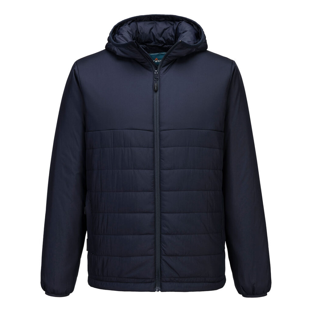Hooded Insulated Baffle Jacket