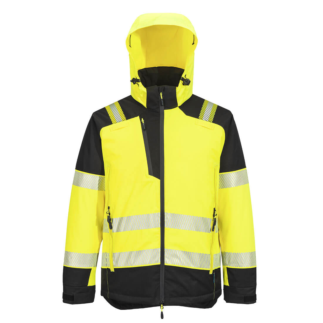 T160YBR Parka HV PW3 Jaune/Noir Parka HV PW3