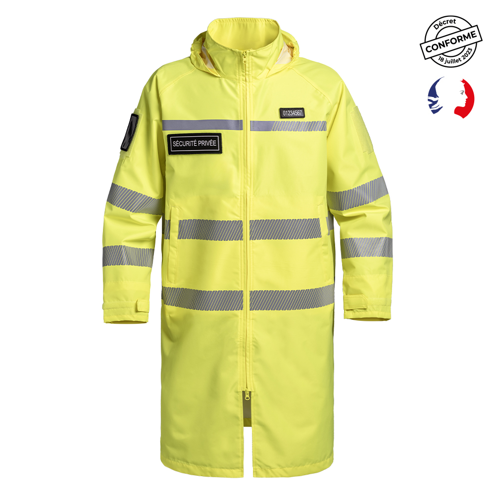 PONCHO LIGHTSHELL SÉCU-ONE HV-TAPE JAUNE - XS/S