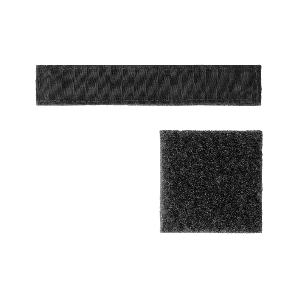 Lot de velcros bande patronymique + grade FIGHTER noir