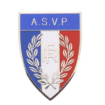 Insigne métallique de casquette