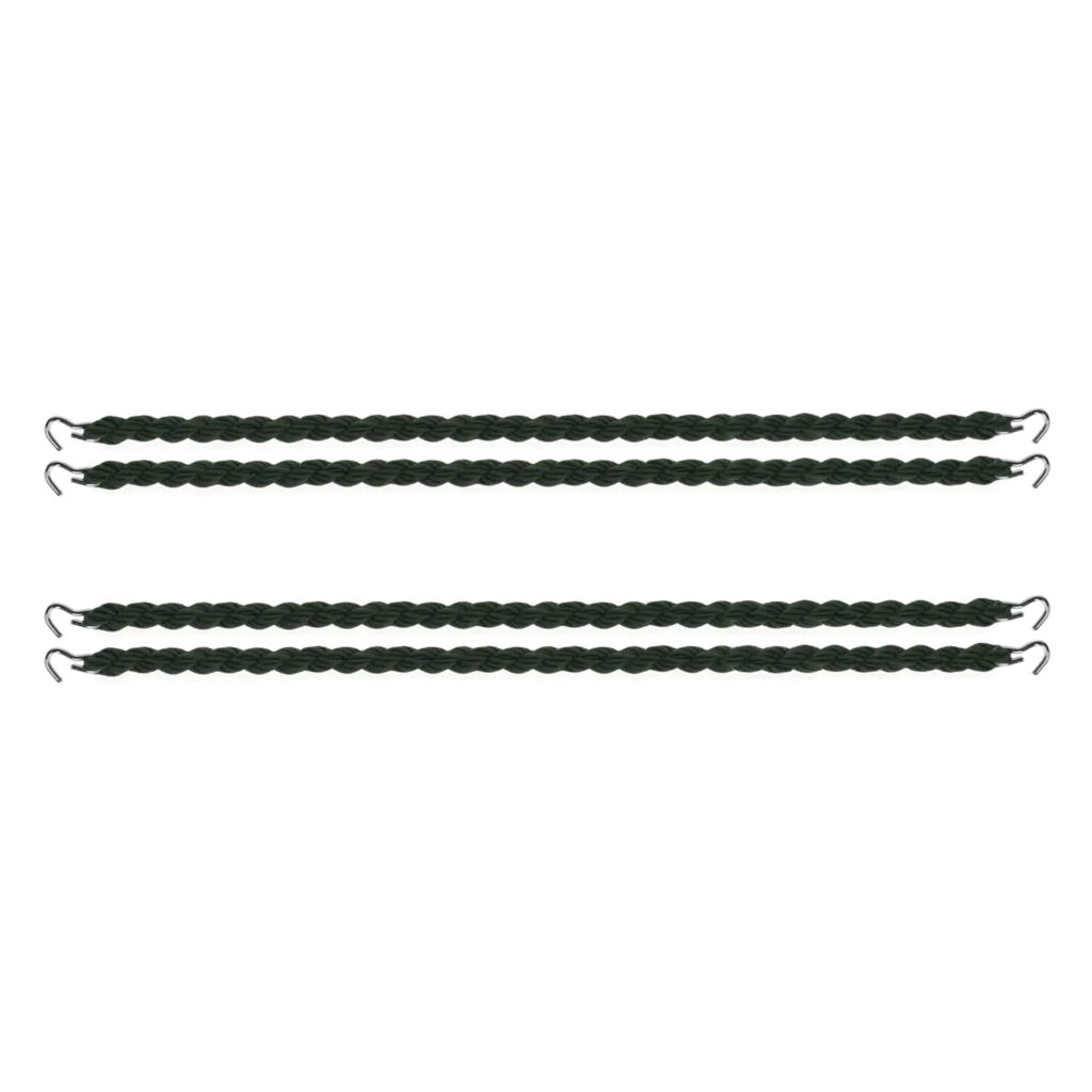 Élastiques bas de pantalon (2 paires) - noir