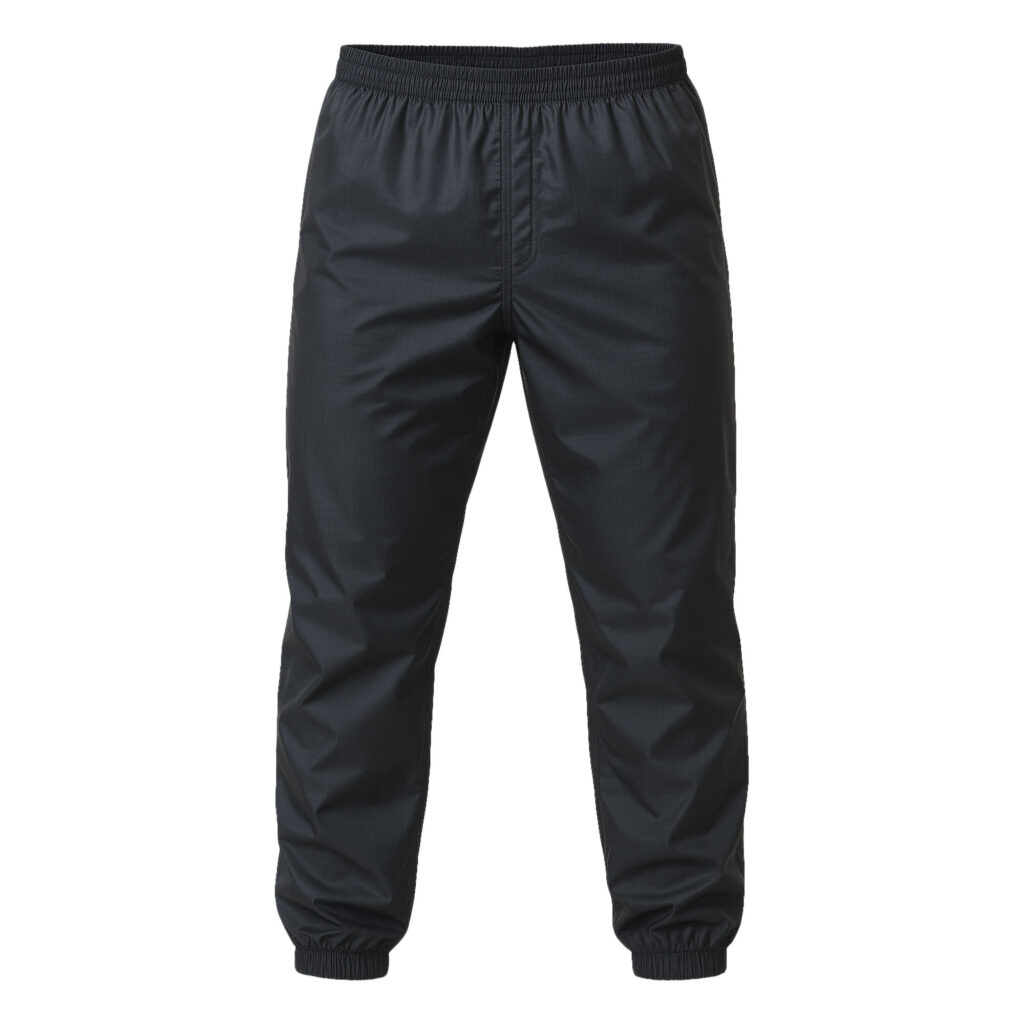 Pantalon de pluie imperméable et respirant Ripstop - noir