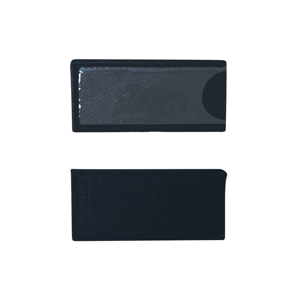 Glissière RIO avec fenêtre PVC et Velcro Mâle