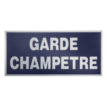 Flap devant marine - Garde champêtre