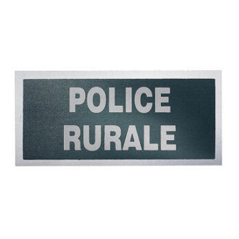 Flap devant vert - police rurale