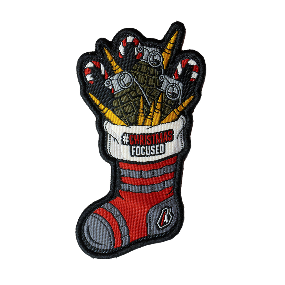 Patch SIGNATURE #CHRISTMAS FOCUSED brodé