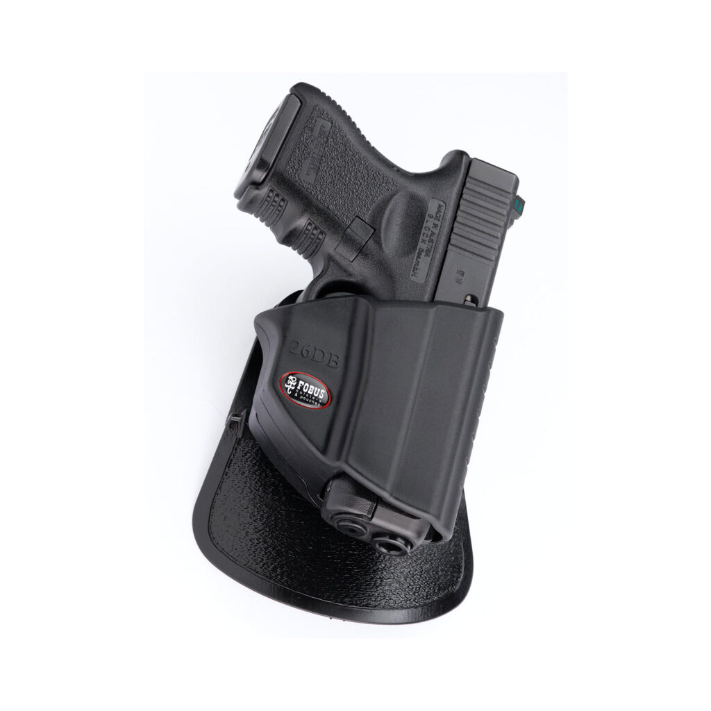 Holster rigide polymère rotatif pour Glock 26