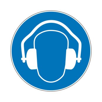 Affichage obligation casque antibruit