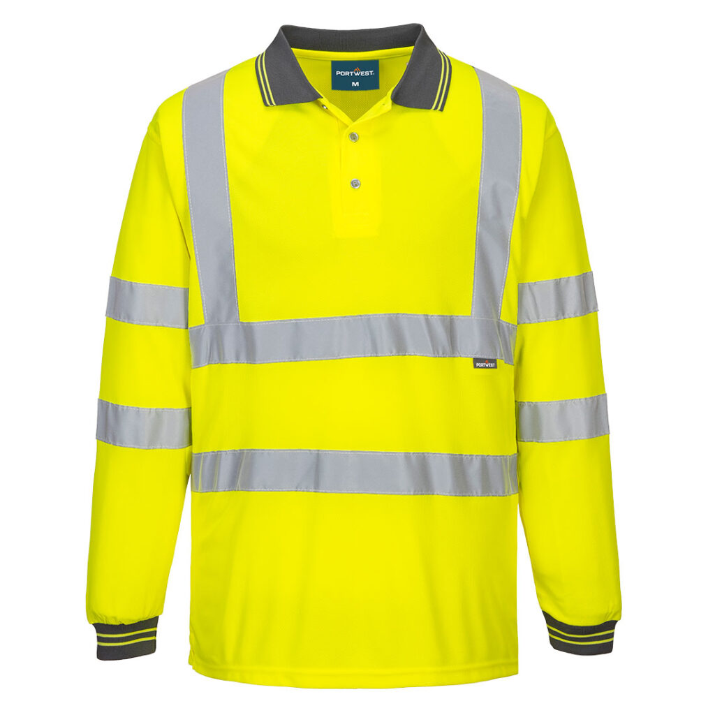 ES1 Essential HV PoloShirt L/S