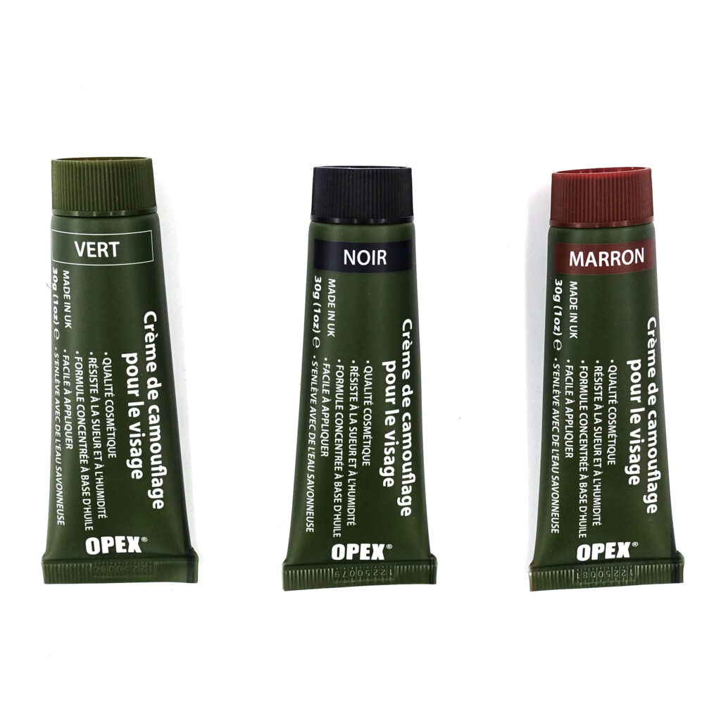 Crème maquillage camouflage 3 tubes norme CE