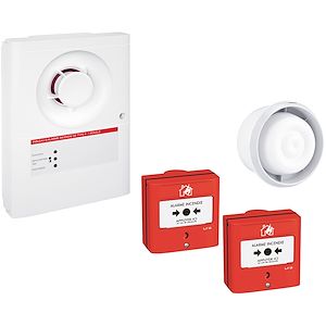 Kit alarme incendie TYPE 4 déclencheur manuel