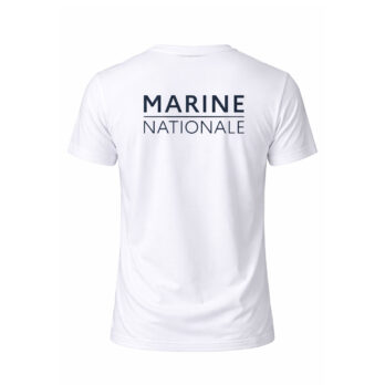 T-shirt Marine Nationale manches courtes