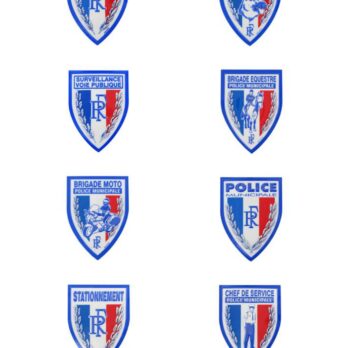 Ecusson résine relief