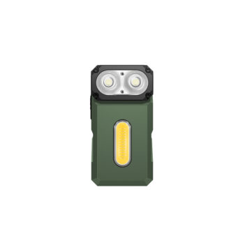 Lampe rechargeable à triple source de lumière E8 - 1000 lumens - vert olive
