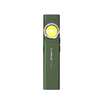 Lampe rechargeable à double source de lumière E5 PLUS - 650 lumens - vert olive