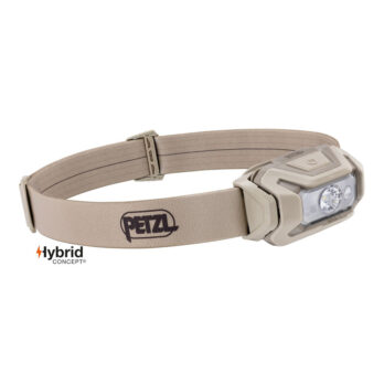 Lampe frontale Hybrid Aria 1 RGB tan - éclairage blanc