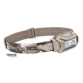 Lampe frontale rechargeable Aria 2R RGB camo - éclairage blanc