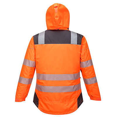 32 2 Parka HV PW3 Orange/Gris Parka HV PW3 Orange/Gris – Image 2