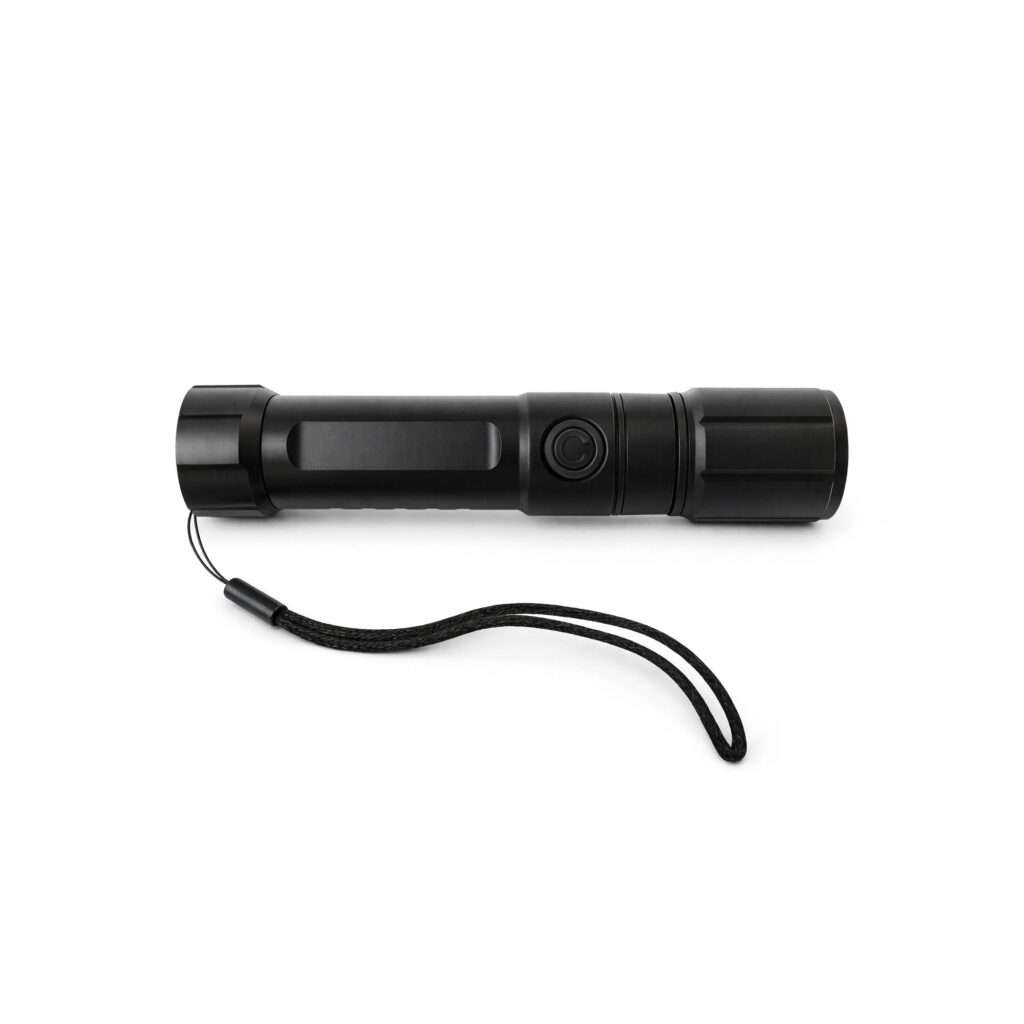 Lampe torche tactique LED rechargeable